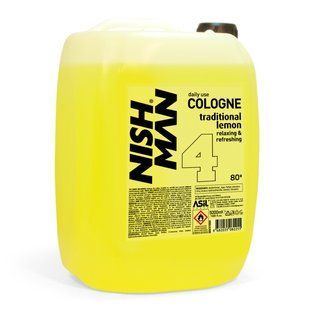 Одеколон після гоління №4 Lemon Nishman 5000 мл 10202061 фото