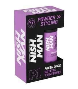 Пудра для створення об'єму матова P1 Fresh Look Nishman 20 10702021 фото
