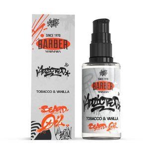 Олія для бороди Tobacco & Vanilla Barber Marmara 50 мл 10603026 фото
