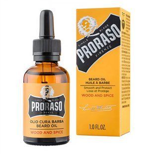 Олія для догляду за бородою та вусами Wood & Spice Proraso 30 мл 10603015 фото